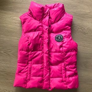 Pink Puffy Vest